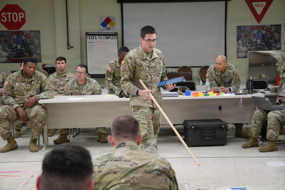 III Corps prepares for Deployment Readiness Exercise during Rehearsal of Concept
