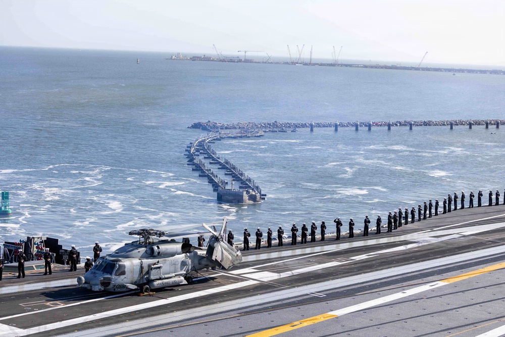 Daily Operations Aboard USS George H.W. Bush (CVN 77)