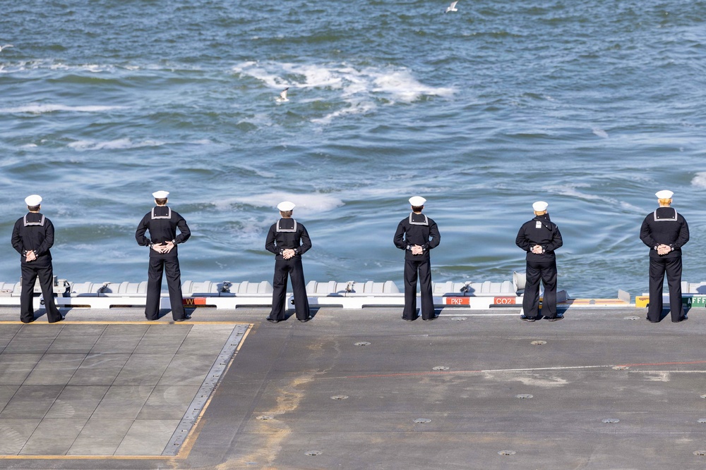 Daily Operations Aboard USS George H.W. Bush (CVN 77)