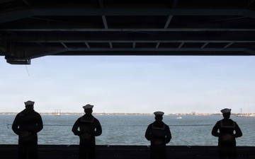 Daily Operations Aboard USS George H.W. Bush (CVN 77)