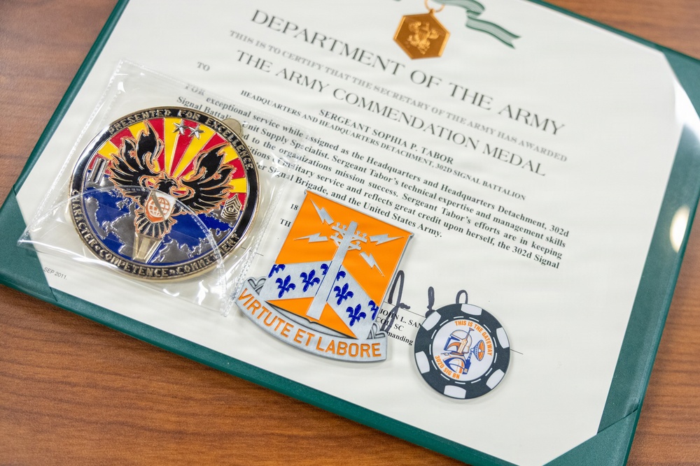 Sgt. Tabor Awarded for Work in SEA Program