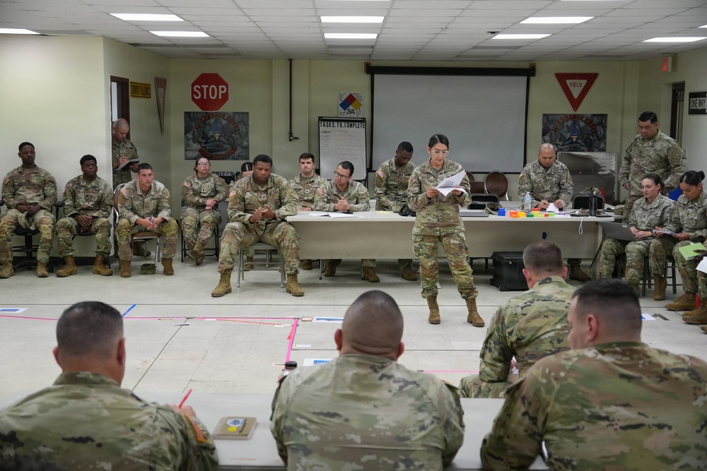 III Corps prepares for Deployment Readiness Exercise during Rehearsal of Concept