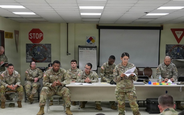 III Corps prepares for Deployment Readiness Exercise during Rehearsal of Concept