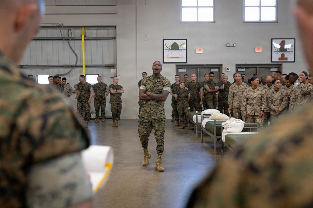 2nd Recruit Training Battalion Mess Night Competition