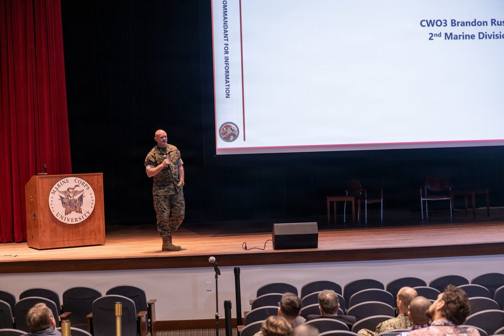 Marine Corps Base Quantico hosts Generative AI Workshop