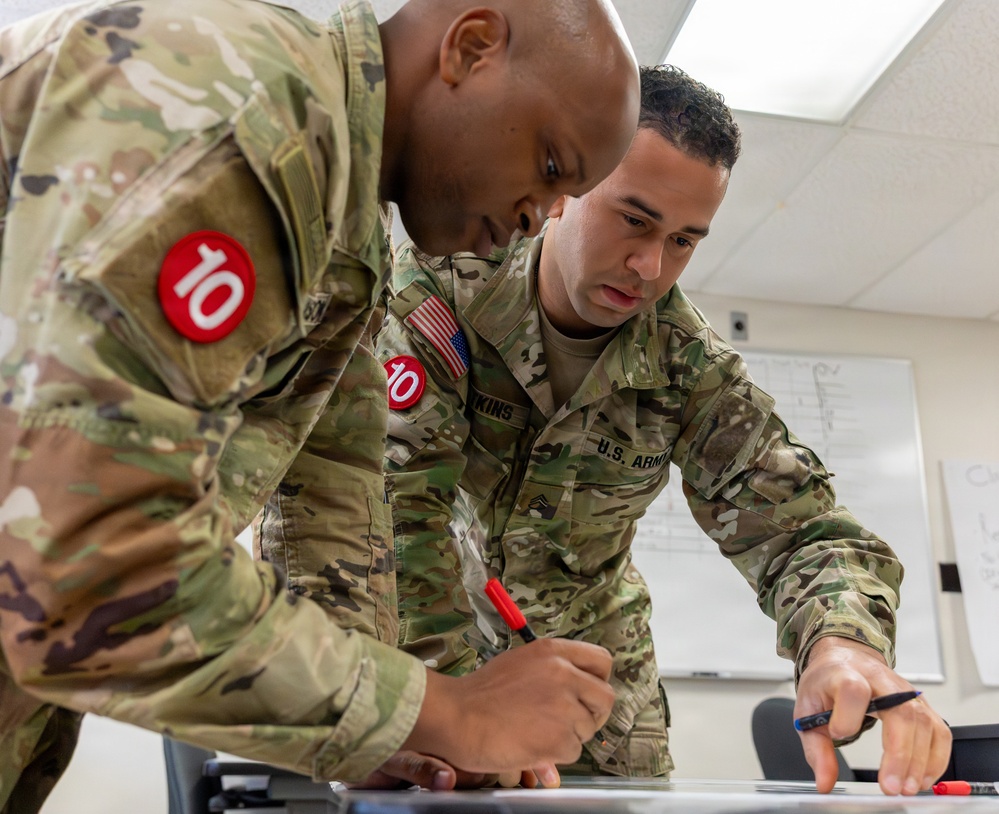 Engineers announce Regimental Best Mapper winners