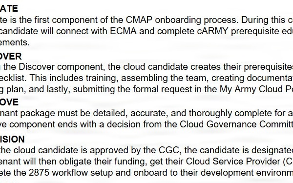 ECMA Onboarding Process