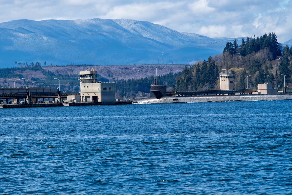 USS Pennsylvania (SSBN 735) Returns to NBK-Bangor
