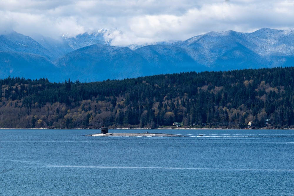 USS Pennsylvania (SSBN 735) Returns to NBK-Bangor