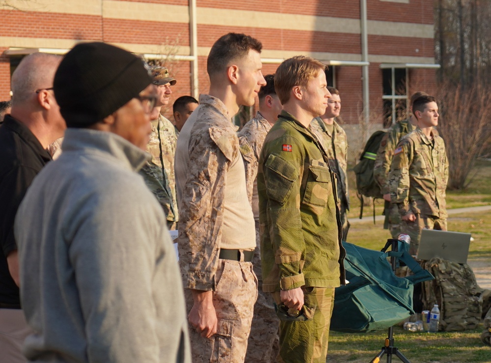 DVIDS - Images - Morning Colors during Norwegian Ruck March Event ...