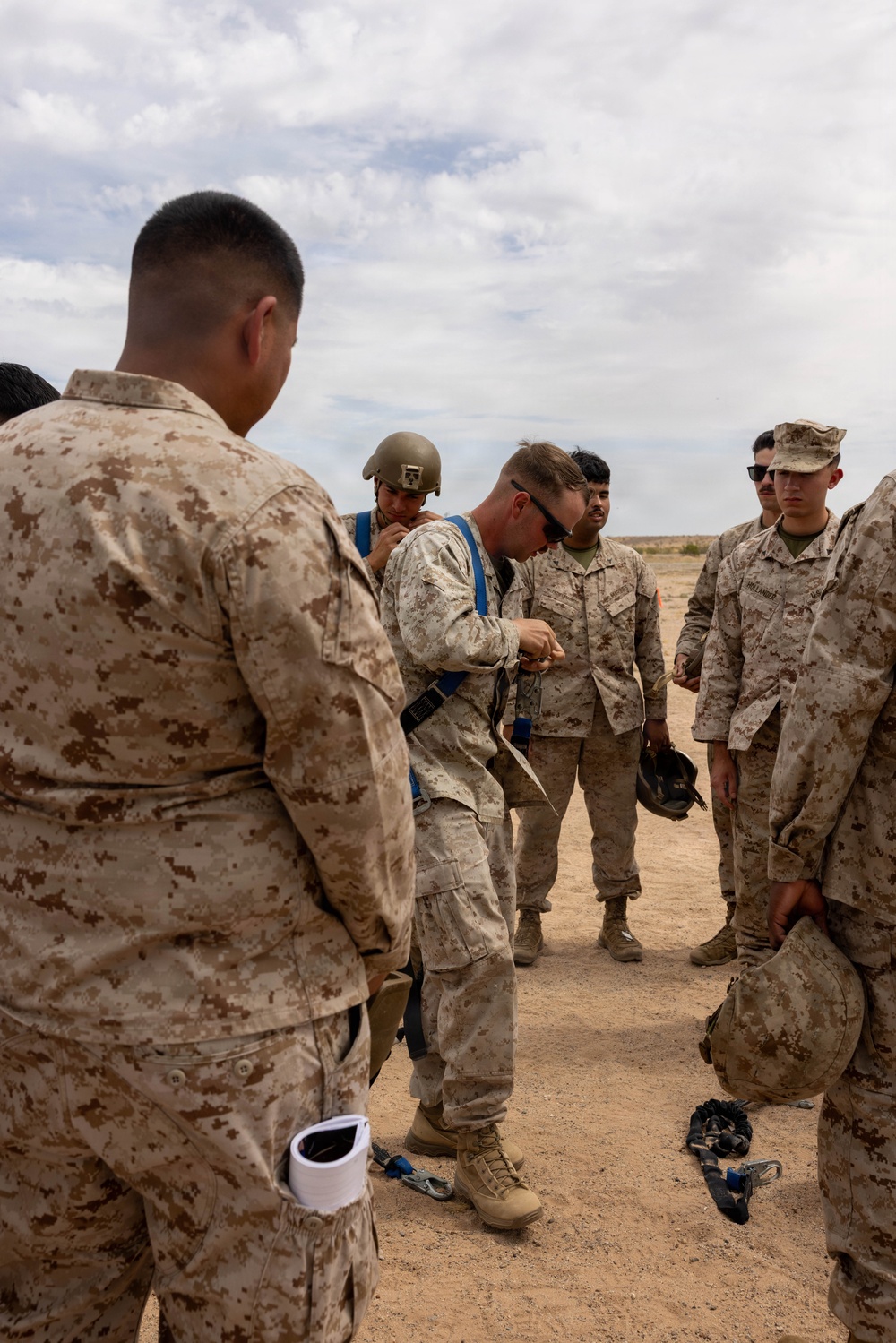 Marines with JTF-SB conduct Boom Lift Training
