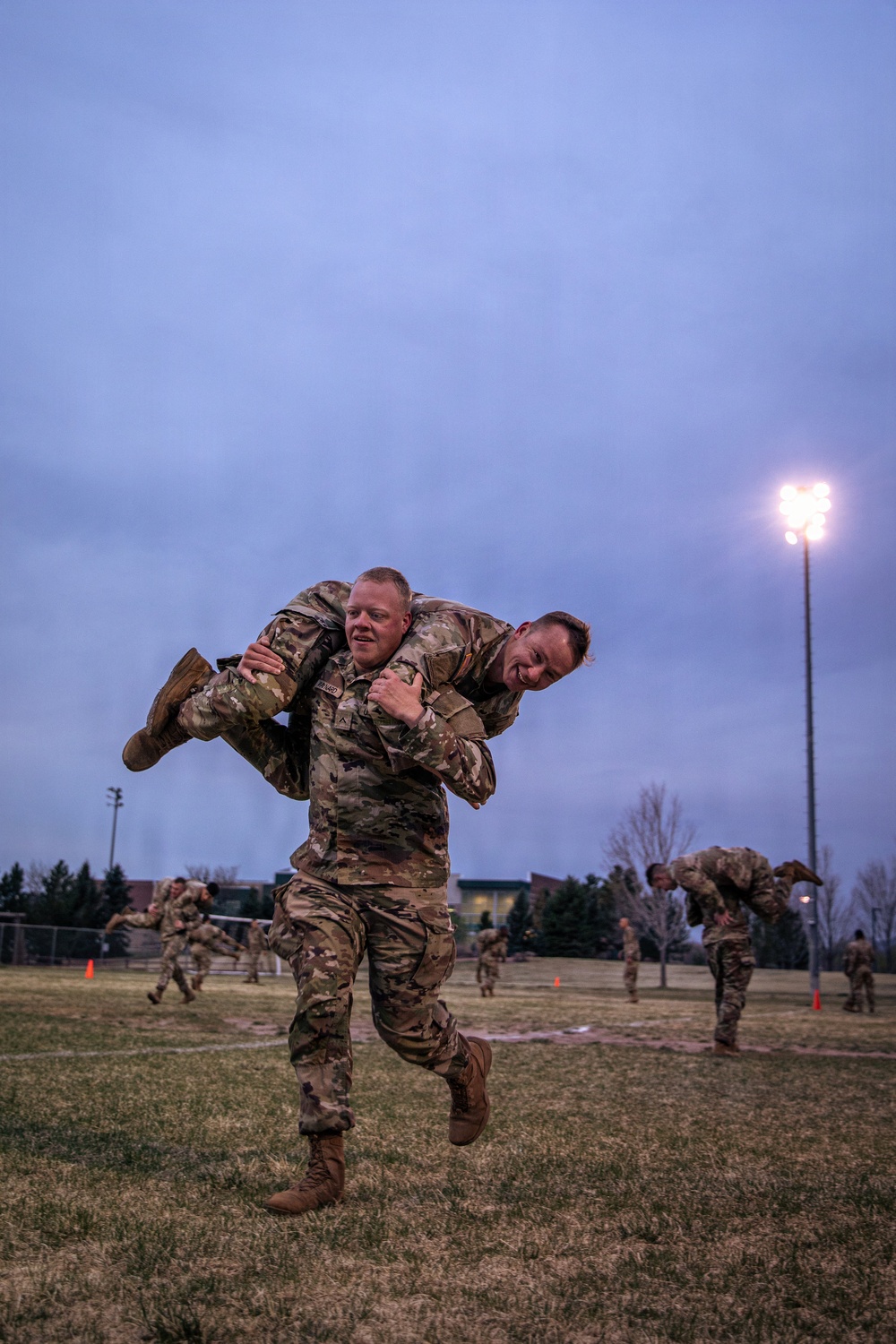 Fort Carson Newcomers PT Event
