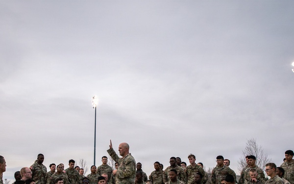 Fort Carson Newcomers PT Event