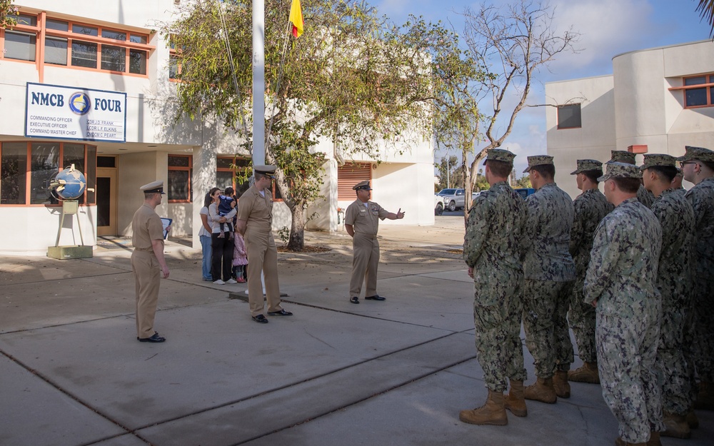 NMCB 4's EOC Tam Reenlists