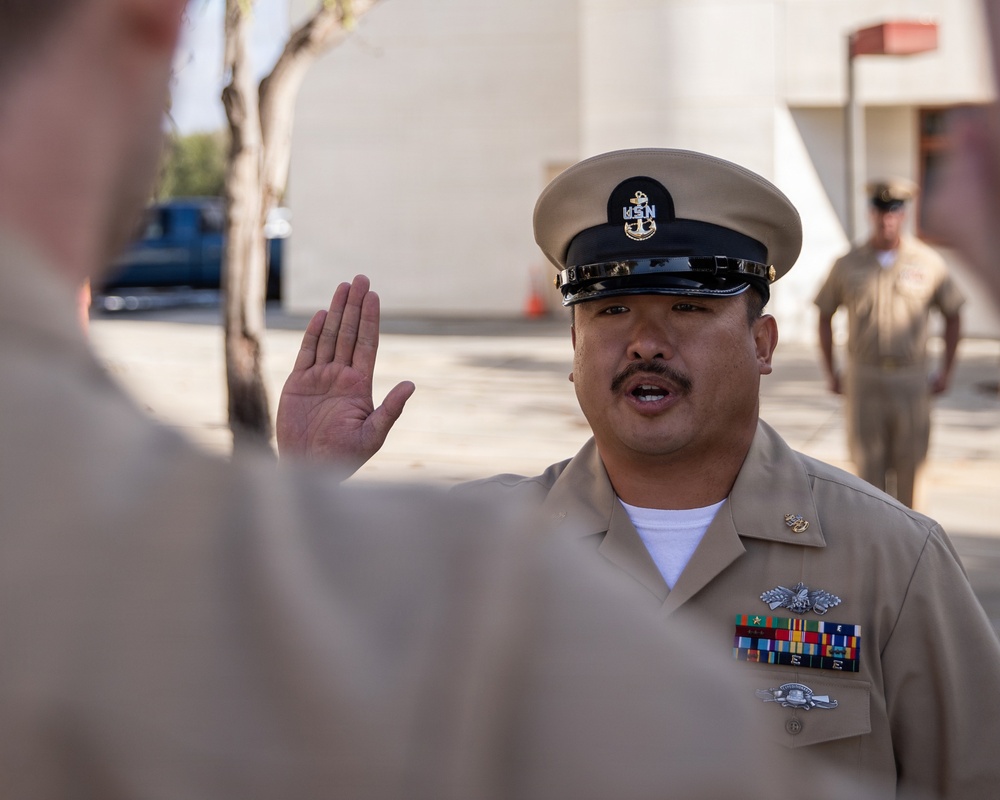 NMCB 4's EOC Tam Reenlists