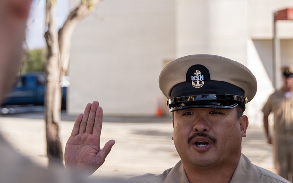 NMCB 4's EOC Tam Reenlists
