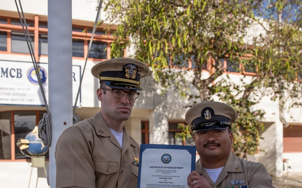 NMCB 4's EOC Tam Reenlists