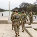 Mississippi National Guard Soldiers patrol at the Lincoln Memorial
