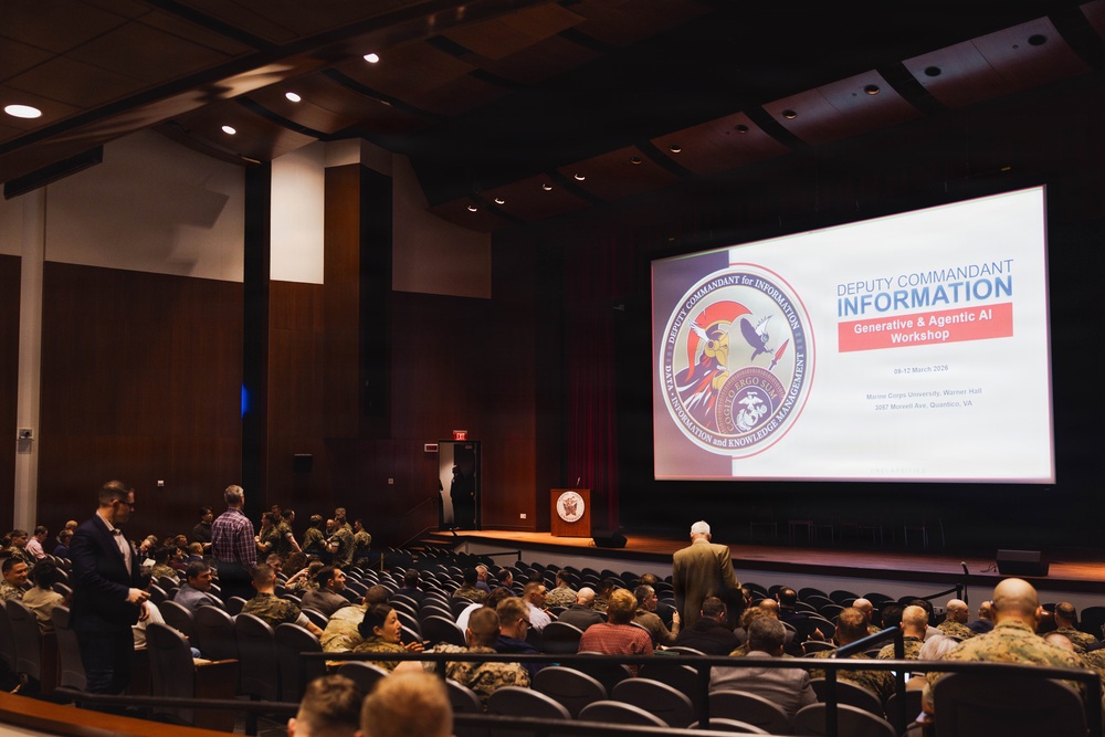 Marine Corps Base Quantico hosts Generative AI Workshop