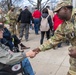 Mississippi National Guard Soldiers welcome veterans to the World War II Memorial