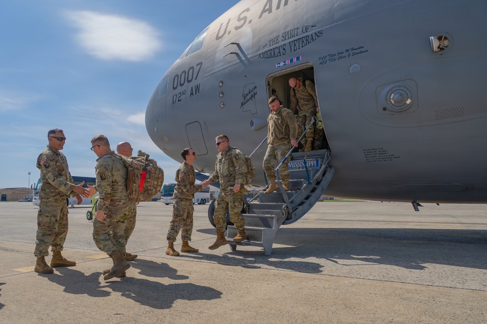 Mississippi National Guard Soldiers arrive to support D.C. Safe &amp; Beautiful