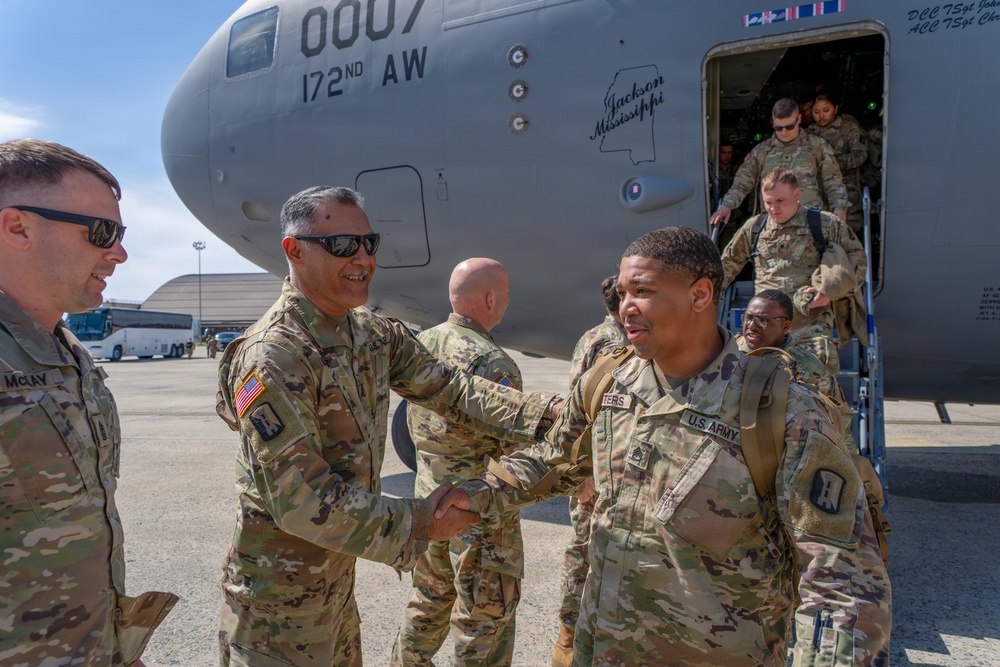 Mississippi National Guard Soldiers arrive to support D.C. Safe &amp; Beautiful