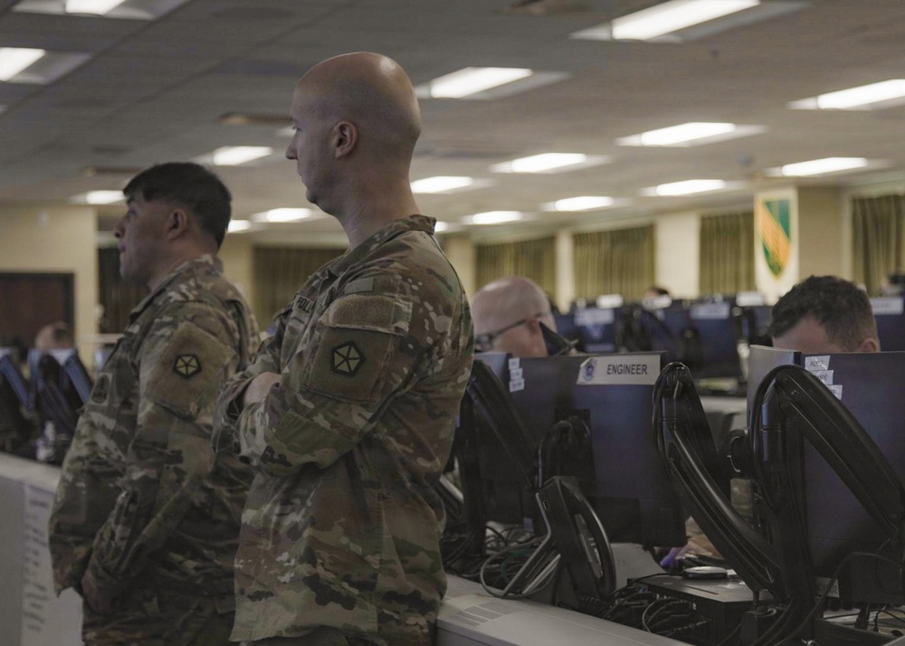 V Corps conducts enabling decision board for Warfighter Exercise 26-03
