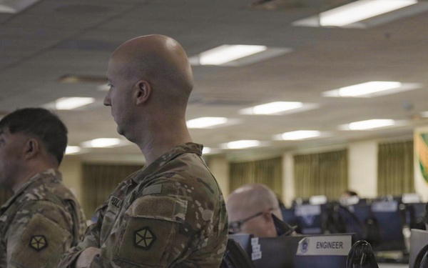 V Corps conducts enabling decision board for Warfighter Exercise 26-03