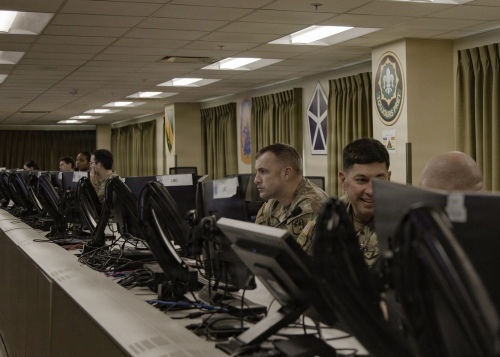 V Corps conducts enabling decision board for Warfighter Exercise 26-03