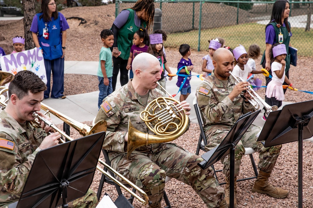 Milam Child Development Center celebrates Month of the Military Child