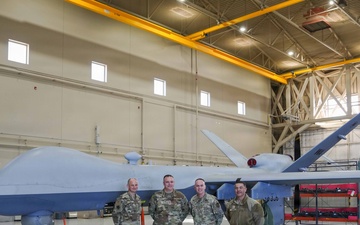 AFRL Command Chief explores 25th AMXS technology