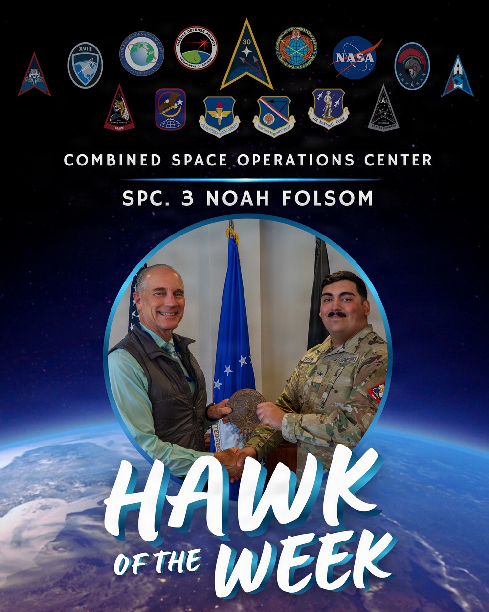 Vandenberg's Hawk of the Week Awards on March 31st and April 1st