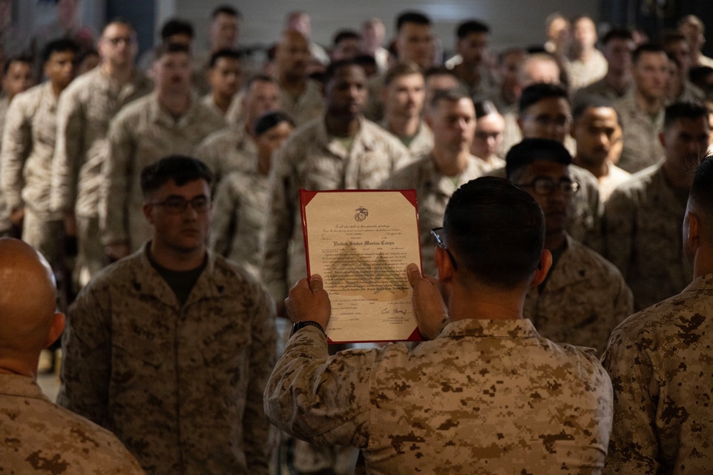 SMMC visits VMM-162 (REIN), VMM-362 (REIN) for RIP/TOA