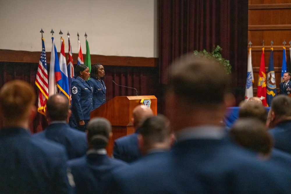 Air University SNCOA Graduation Showcases Joint Warfighter Development