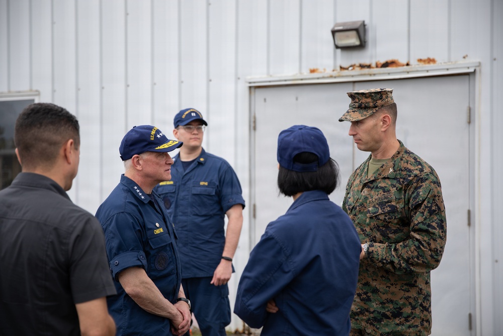 Adm. Brian Christine, MD, Assistant Secretary for Health, visits Guantánamo Bay
