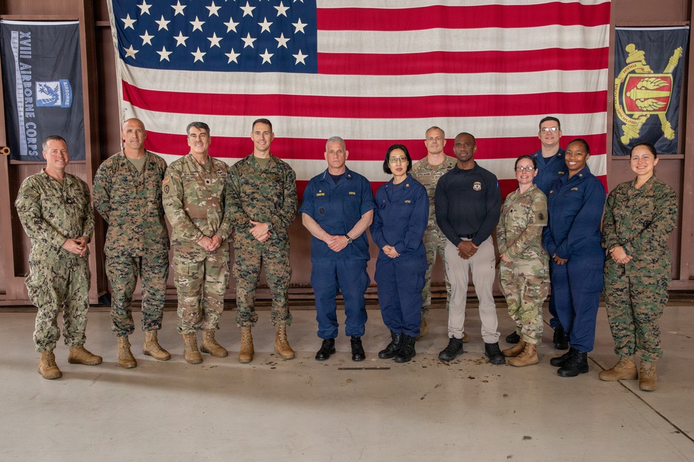 Adm. Brian Christine, MD, Assistant Secretary for Health, visits Guantánamo Bay