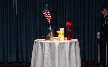 Herman Mackey Airman Leadership school class 26-C graduation ceremony