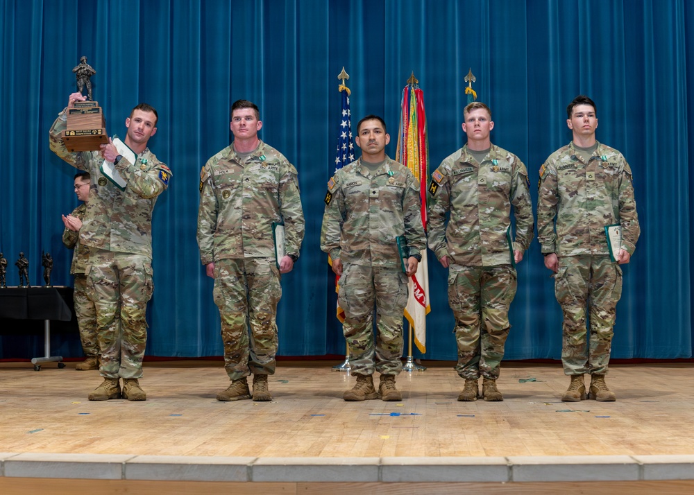 Engineers prove they can be all they can be, earn MSCoE Best Squad title