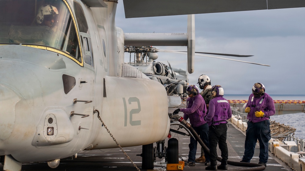 USS Tripoli (LHA 7) Conducts Flight Ops During Operation Epic Fury