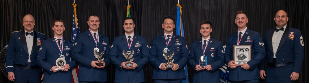 Herman Mackey Airman Leadership school class 26-C graduation ceremony