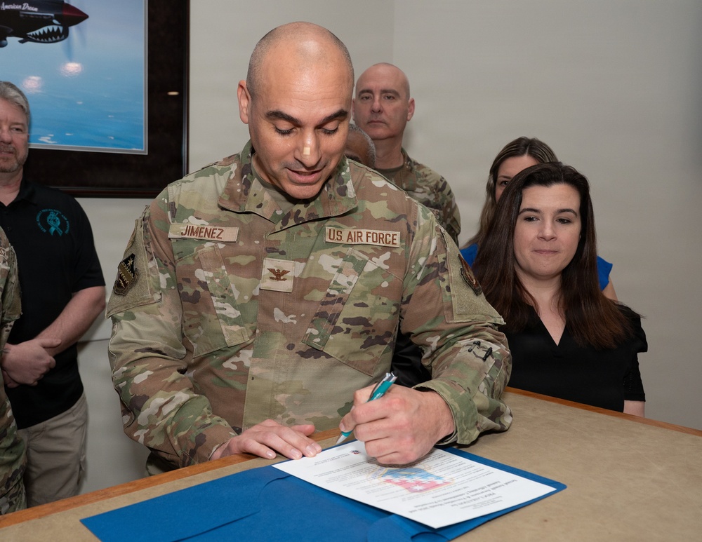 Leaders observe Sexual Assault Prevention and Awareness Month