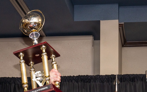 Herman Mackey Airman Leadership school class 26-C graduation ceremony