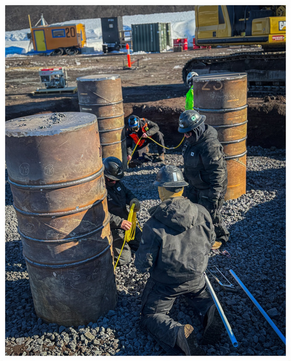 “Can Do” on the Ice: Seabees Reach Key Milestone for McMurdo Station Offload Infrastructure Project
