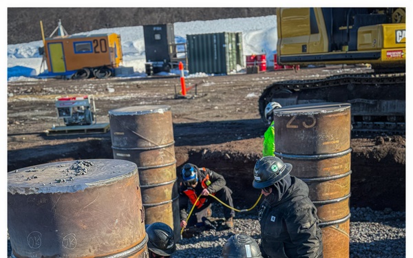 “Can Do” on the Ice: Seabees Reach Key Milestone for McMurdo Station Offload Infrastructure Project