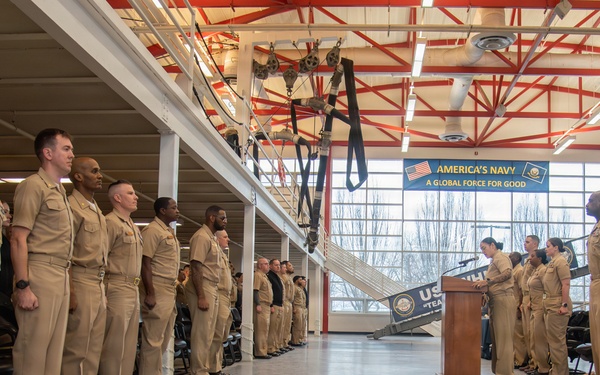 Surface Warfare Engineering School Command (SWESC) and Surface Combat Systems Training Command (SCSTC) Great Lakes hold 133rd Navy Chief Birthday Ceremony