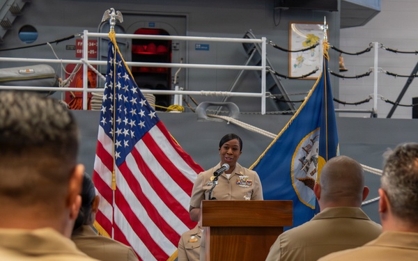 Surface Warfare Engineering School Command (SWESC) and Surface Combat Systems Training Command (SCSTC) Great Lakes hold 133rd Navy Chief Birthday Ceremony