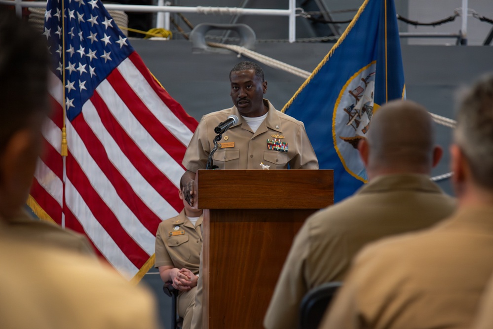 Surface Warfare Engineering School Command (SWESC) and Surface Combat Systems Training Command (SCSTC) Great Lakes hold 133rd Navy Chief Birthday Ceremony