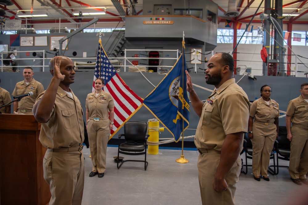Surface Warfare Engineering School Command (SWESC) and Surface Combat Systems Training Command (SCSTC) Great Lakes hold 133rd Navy Chief Birthday Ceremony