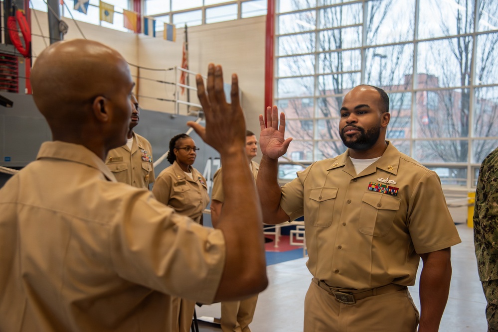 Surface Warfare Engineering School Command (SWESC) and Surface Combat Systems Training Command (SCSTC) Great Lakes hold 133rd Navy Chief Birthday Ceremony