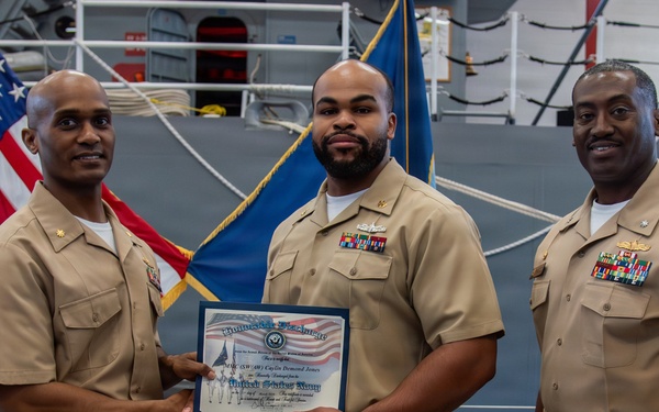 Surface Warfare Engineering School Command (SWESC) and Surface Combat Systems Training Command (SCSTC) Great Lakes hold 133rd Navy Chief Birthday Ceremony